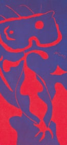 Joan Miro, Femme (Benhoura 397; Cramer 6; Dupin 40; Mourlot 196), Societe internationale d'art XXe