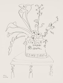 Henri Matisse, Serie N Gc'S, var. 2 (Duthuit 9), Henri Matisse, Dessins, Themes et variations,