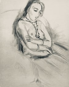 Henri Matisse, Composition (Dutel 3), Dessins de Henri-Matisse, Limited Edition Lithograph