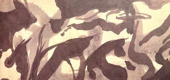 Jackson Pollock, Composition, Jackson Pollock, The Last Sketchbook, Limited Edition Lithograph