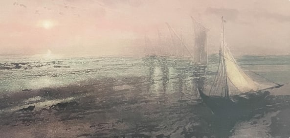 Kaiko Moti, Retour du Jour, Original Edition Offset Lithograph