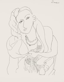 Henri Matisse, Serie K, var. 1 (Duthuit 9), Henri Matisse, Dessins, Themes et variations, Limited