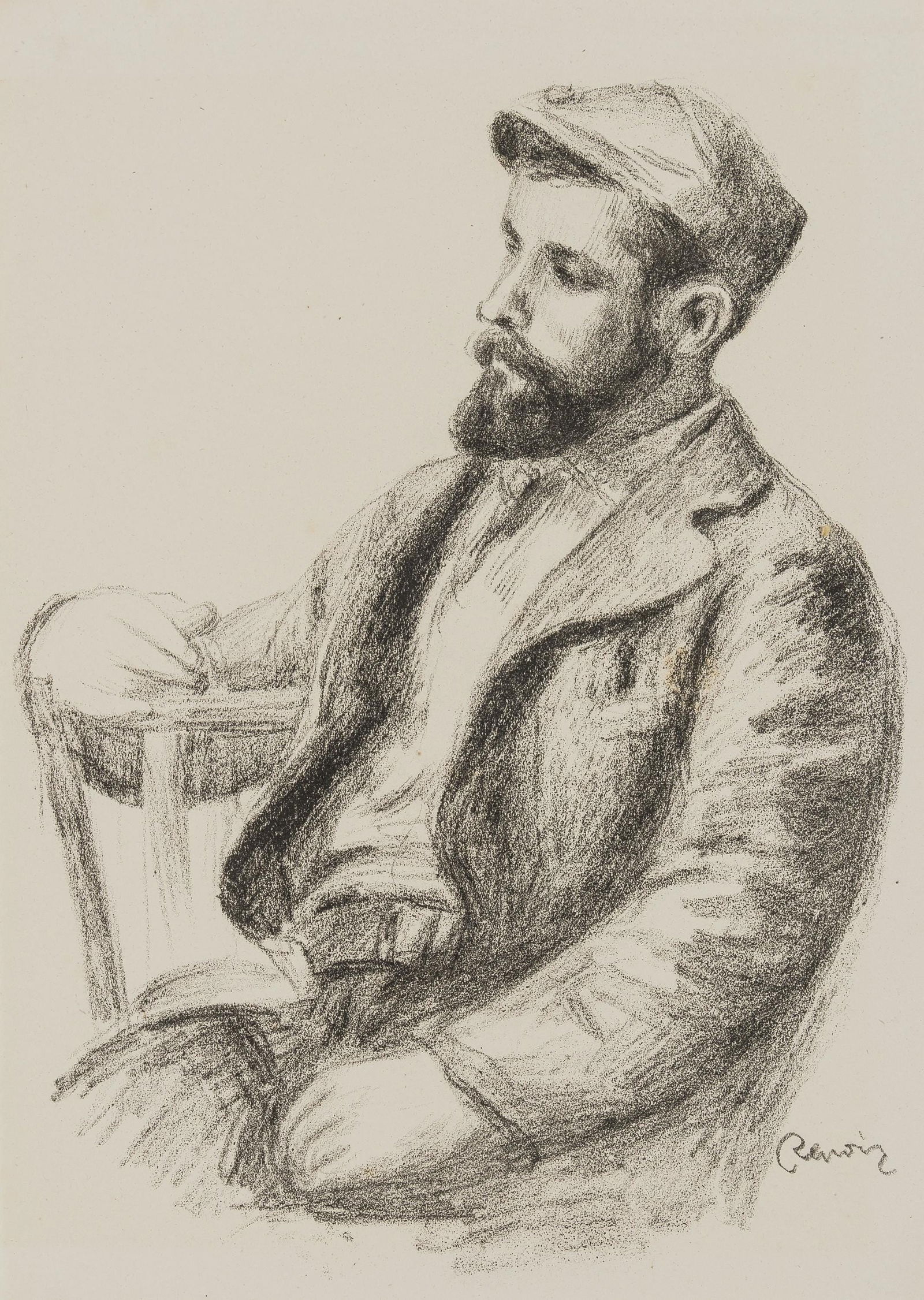 Pierre-Auguste Renoir, Louis Valtat, Les Lithographies de Renoir, Limited Edition Lithograph
