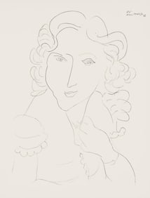 Henri Matisse, Serie O, var. 5 (Duthuit 9), Henri Matisse, Dessins, Themes et variations, Limited