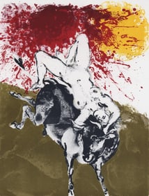 Walter Spitzer, Composition, L'Odyssee, Limited Edition Lithograph