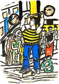 Fernand Leger, Composition, mes voyages