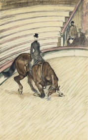 Henri de Toulouse-Lautrec, Ecuyere de haute ecole, The Circus by Toulouse-Lautrec, Limited Edition