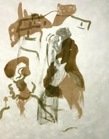 Francisco Bores, Composition, Œuvres completes d'Albert Camus, Limited Edition Lithograph