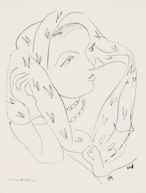 Henri Matisse, Serie L, var. 16 (Duthuit 9), Henri Matisse, Dessins, Themes et variations, Limited