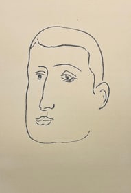 Henri Matisse, Composition (Duthuit 31), Apollinaire, Limited Edition Lithograph