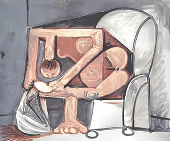 Pablo Picasso, La femme a la toilette, Marina Picasso Collection, Official Limited Edition