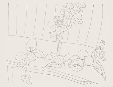 Henri Matisse, Serie M, var. 5 (Duthuit 9), Henri Matisse, Dessins, Themes et variations, Limited