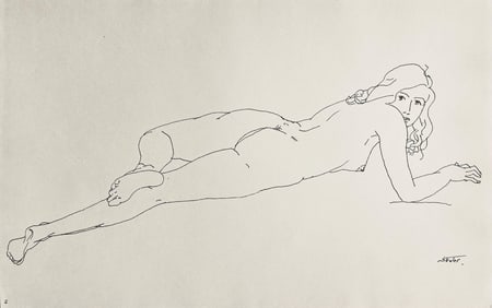 Henry Strater, Composition, 24 Drawings by Henry Strater, Limited Edition Lithograph