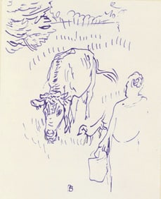 Pierre Bonnard, Composition (Terrasse 54), Pierre Bonnard Correspondences, Limited Edition