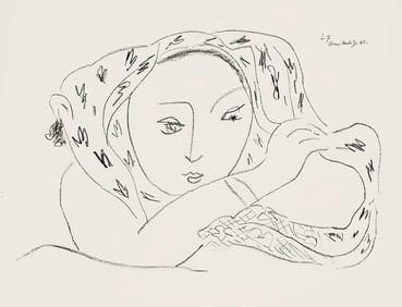 Henri Matisse, Serie L, var. 7 (Duthuit 9), Henri Matisse, Dessins, Themes et variations, Limited