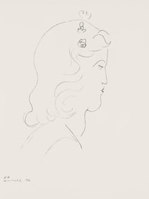 Henri Matisse, Serie O, var. 14 (Duthuit 9), Henri Matisse, Dessins, Themes et variations, Limited