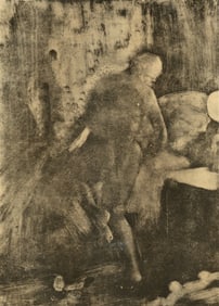 Edgar Degas, Le Coucher, E. Degas Monotypes, Limited Edition Monotype
