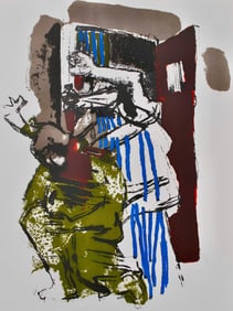 Paul Guiramand, Composition, Œuvres completes d'Albert Camus, Limited Edition Lithograph