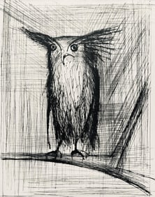 Bernard Buffet, Composition (Reinz 208-222), Voyages Fantastiques, Limited Edition Etching