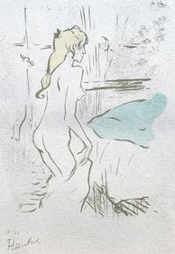 Henri de Toulouse-Lautrec, Etude de femme, TLautrec, Philadelphia Museum of Art, Limited Edition