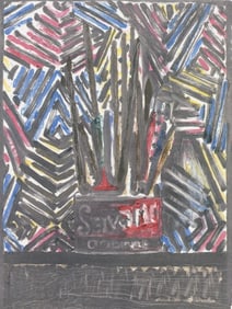 Jasper Johns, Composition, Jasper Johns, 17 Monotypes, Limited Edition Heliogravure