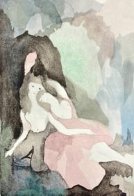 Marie Laurencin, Composition, Marie Laurencin, Limited Edition Lithograph