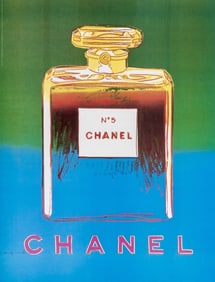 Andy Warhol, Chanel No. 5, Official Edition Chanel Ltd. Advertising Campaign Lithograph, 1997