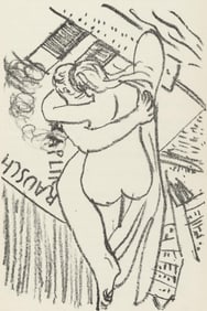 Max Beckmann, Composition (Gallwitz 286; Hofmaier 323-329; Rifkind 150 1-7), Der Mensch ist kein