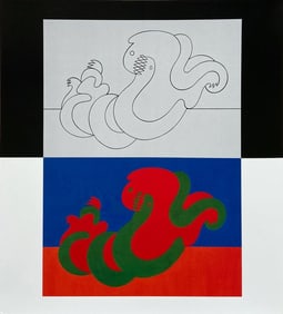 Victor Vasarely, Composition, Graphismes III, Limited Edition Heliogravure