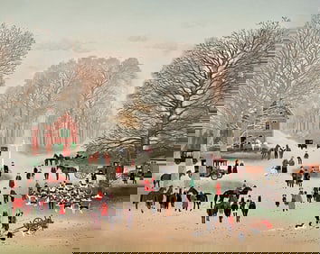 Michel Delacroix, Le Rendezvous, Limited Edition Lithograph