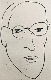 Henri Matisse, Lithographie X (Duthuit 20), Repli, Gravures de Henri Matisse, Limited Edition