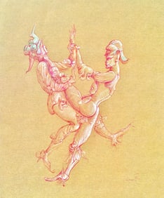 Leonor Fini, Composition, Fruits de la Passion, XXe siecle, Limited Edition Heliogravure