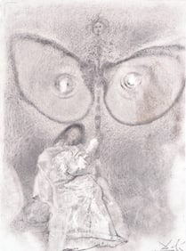 Salvador Dali, Composition (Michler/Lopsinger 1600; Field 69-3), Biblia Sacra, Limited Edition