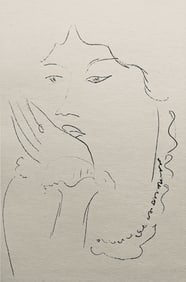 Henri Matisse, Composition (Dutel 3), Dessins de Henri-Matisse, Limited Edition Lithograph