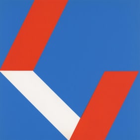 Bob Bonies, Composition, Vormen van de Kleur, Limited Edition Silkscreen