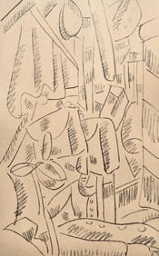 Fernand Leger, Soldats dans une maison en ruines, Dessins de Guerre 1915-16, Limited Edition