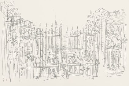 Raoul Dufy, Composition, Les Cotes Normandes, Limited Edition Lithograph