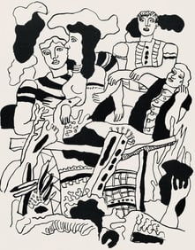 Fernand Leger, Composition, Cirque, Lithographies Originales, Limited Edition Lithograph