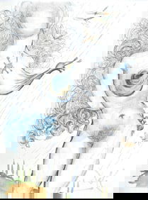 Salvador Dali, Composition (Field 67-4; M/L 174-187), Dali illustre Casanova, Limited Edition