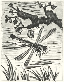 Pablo Picasso, La Libellule (The Dragonfly) (Orozco p.82), Histoire naturelle, Limited Edition