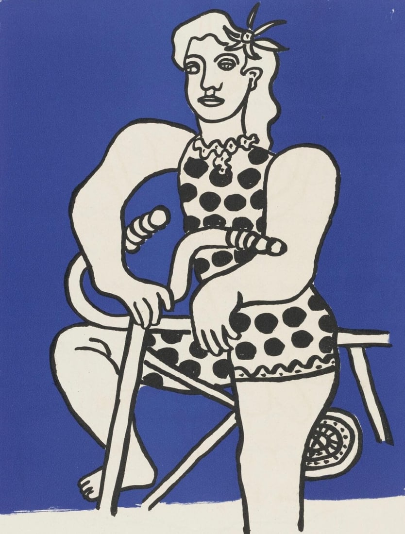 Fernand Leger, Composition, Cirque, Lithographies Originales, Limited Edition Lithograph (1 of 4)