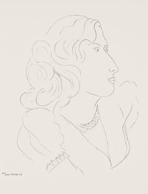 Henri Matisse, Serie O, var. 4 (Duthuit 9), Henri Matisse, Dessins, Themes et variations, Limited
