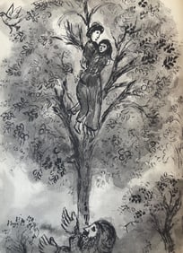 Marc Chagall, Composition, Contes de Boccace, Verve: Revue Artistique et Litteraire, Limited Edition