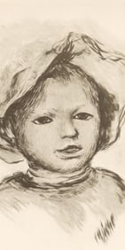 Pierre-Auguste Renoir, Pierre Renoir de face, Les Lithographies de Renoir, Limited Edition