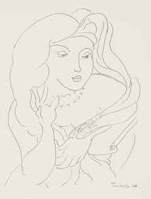 Henri Matisse, Serie K, var. 3 (Duthuit 9), Henri Matisse, Dessins, Themes et variations, Limited