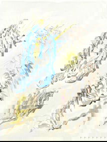 Salvador Dali, Paradiso XXVI (Michler/Lopsinger 1039-1138; Field 189-200), La Divina Commedia,