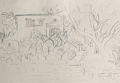 Henri Matisse, Composition (Dutel 3), Dessins de Henri-Matisse, Limited Edition Lithograph