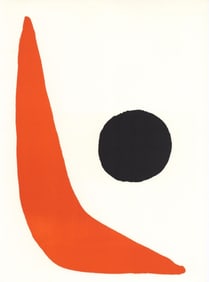 Alexander Calder, Composition, Calder, Musee National d'Art Moderne, Limited Edition Lithograph