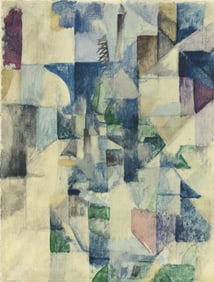 Robert Delaunay, La fenetre No. 2, XXe siecle, Limited Edition Lithograph