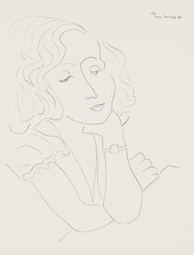 Henri Matisse, Serie O, var. 6 (Duthuit 9), Henri Matisse, Dessins, Themes et variations, Limited